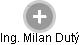 Milan Dutý - Vizualizace  propojení osoby a firem v obchodním rejstříku