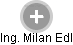 Milan Edl - Vizualizace  propojení osoby a firem v obchodním rejstříku