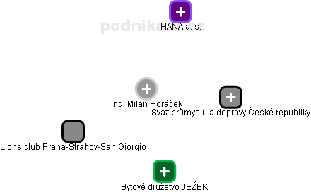 Milan Horáček - Vizualizace  propojení osoby a firem v obchodním rejstříku