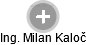 Milan Kaloč - Vizualizace  propojení osoby a firem v obchodním rejstříku