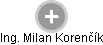 Milan Korenčík - Vizualizace  propojení osoby a firem v obchodním rejstříku