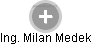 Milan Medek - Vizualizace  propojení osoby a firem v obchodním rejstříku
