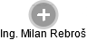 Milan Rebroš - Vizualizace  propojení osoby a firem v obchodním rejstříku