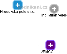 Milan Velek - Vizualizace  propojení osoby a firem v obchodním rejstříku