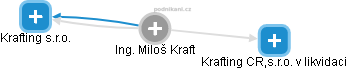 Miloš Kraft - Vizualizace  propojení osoby a firem v obchodním rejstříku