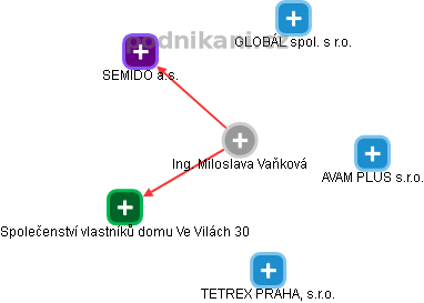 Miloslava Vaňková - Vizualizace  propojení osoby a firem v obchodním rejstříku