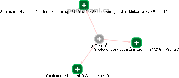  Ing. Pavel Šíp - Vizualizace  propojení osoby a firem v obchodním rejstříku