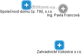  Ing. PAVLA ERNSTOVÁ - Vizualizace  propojení osoby a firem v obchodním rejstříku
