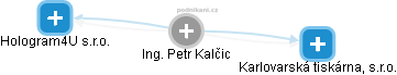 Petr Kalčic - Vizualizace  propojení osoby a firem v obchodním rejstříku