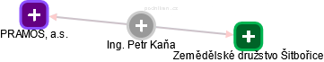Petr Kaňa - Vizualizace  propojení osoby a firem v obchodním rejstříku