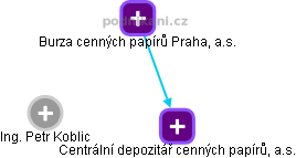 Petr Koblic - Vizualizace  propojení osoby a firem v obchodním rejstříku