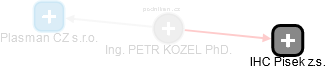 PETR KOZEL - Vizualizace  propojení osoby a firem v obchodním rejstříku