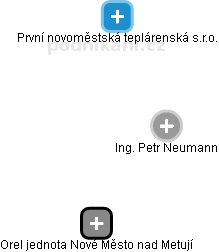 Petr Neumann - Vizualizace  propojení osoby a firem v obchodním rejstříku