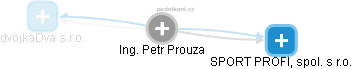 Petr Prouza - Vizualizace  propojení osoby a firem v obchodním rejstříku