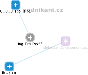 Petr Řezáč - Vizualizace  propojení osoby a firem v obchodním rejstříku