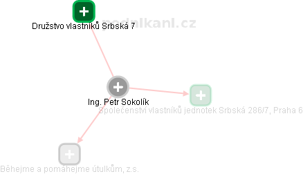 Petr Sokolík - Vizualizace  propojení osoby a firem v obchodním rejstříku