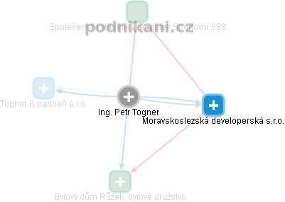 Petr Togner - Vizualizace  propojení osoby a firem v obchodním rejstříku