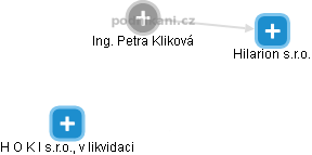 Petra Kliková - Vizualizace  propojení osoby a firem v obchodním rejstříku