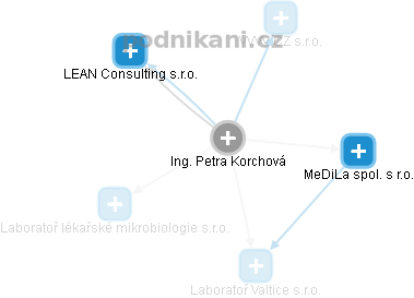 Petra Korchová - Vizualizace  propojení osoby a firem v obchodním rejstříku