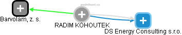 Radim Kohoutek - Vizualizace  propojení osoby a firem v obchodním rejstříku