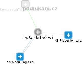  Renáta Š. - Vizualizace  propojení osoby a firem v obchodním rejstříku