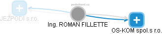 ROMAN FILLETTE - Vizualizace  propojení osoby a firem v obchodním rejstříku