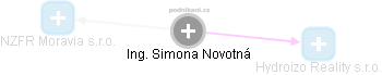  Simona N. - Vizualizace  propojení osoby a firem v obchodním rejstříku