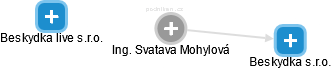 Svatava Mohylová - Vizualizace  propojení osoby a firem v obchodním rejstříku