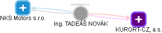  Tadeáš N. - Vizualizace  propojení osoby a firem v obchodním rejstříku