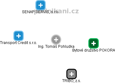 Tomáš Pohludka - Vizualizace  propojení osoby a firem v obchodním rejstříku