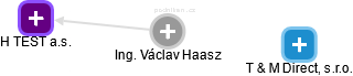 Václav Haasz - Vizualizace  propojení osoby a firem v obchodním rejstříku