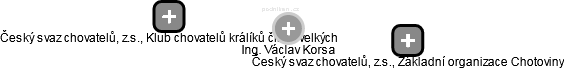 Václav Korsa - Vizualizace  propojení osoby a firem v obchodním rejstříku