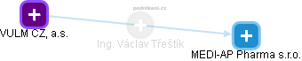 VÁCLAV TŔEŠTÍK - Vizualizace  propojení osoby a firem v obchodním rejstříku