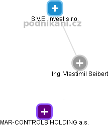  Vlastimil S. - Vizualizace  propojení osoby a firem v obchodním rejstříku