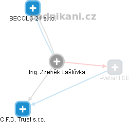 Zdeněk Laštůvka - Vizualizace  propojení osoby a firem v obchodním rejstříku