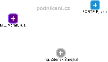 Zdeněk Šmejkal - Vizualizace  propojení osoby a firem v obchodním rejstříku