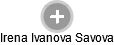 Irena Ivanova Savova - Vizualizace  propojení osoby a firem v obchodním rejstříku