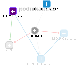Irena Lavická - Vizualizace  propojení osoby a firem v obchodním rejstříku