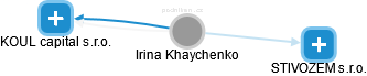 Irina Khaychenko - Vizualizace  propojení osoby a firem v obchodním rejstříku