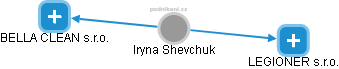 Iryna Shevchuk - Vizualizace  propojení osoby a firem v obchodním rejstříku