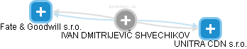  Shvechikov I. - Vizualizace  propojení osoby a firem v obchodním rejstříku