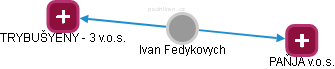 Ivan Fedykovych - Vizualizace  propojení osoby a firem v obchodním rejstříku