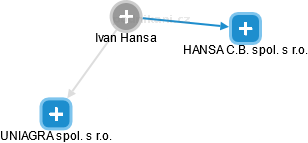 Ivan Hansa - Vizualizace  propojení osoby a firem v obchodním rejstříku