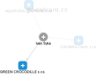 Ivan Syka - Vizualizace  propojení osoby a firem v obchodním rejstříku
