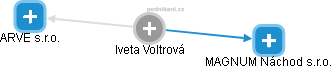Iveta Voltrová - Vizualizace  propojení osoby a firem v obchodním rejstříku