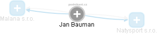 Jan Bauman - Vizualizace  propojení osoby a firem v obchodním rejstříku