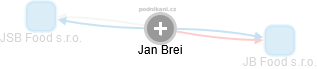Jan Brei - Vizualizace  propojení osoby a firem v obchodním rejstříku