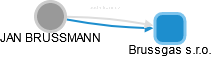 JAN BRUSSMANN - Vizualizace  propojení osoby a firem v obchodním rejstříku