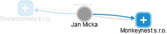 Jan Micka - Vizualizace  propojení osoby a firem v obchodním rejstříku
