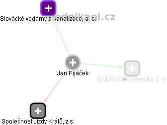 Jan Pijáček - Vizualizace  propojení osoby a firem v obchodním rejstříku